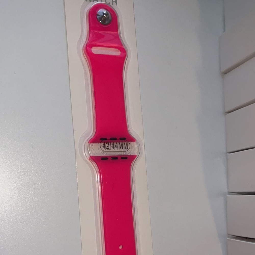 42/44mm iwatch silicone band